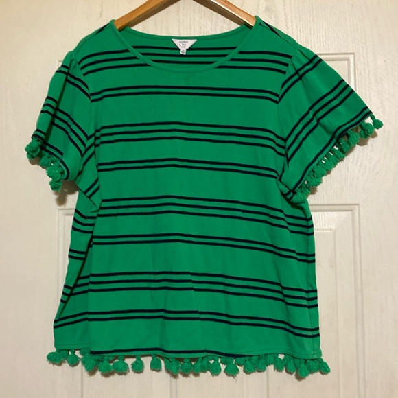 Crown‎ & Ivy Striped Top - Picture 1 of 5